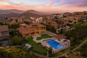 545 Ledge Street San Marcos CA Aerial View of Homesite