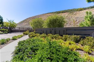 The Summit gated community entrance in San Elijo Hills San Marcos California